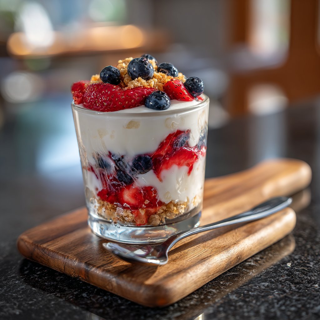 Fresh Berry and Yogurt Parfait
