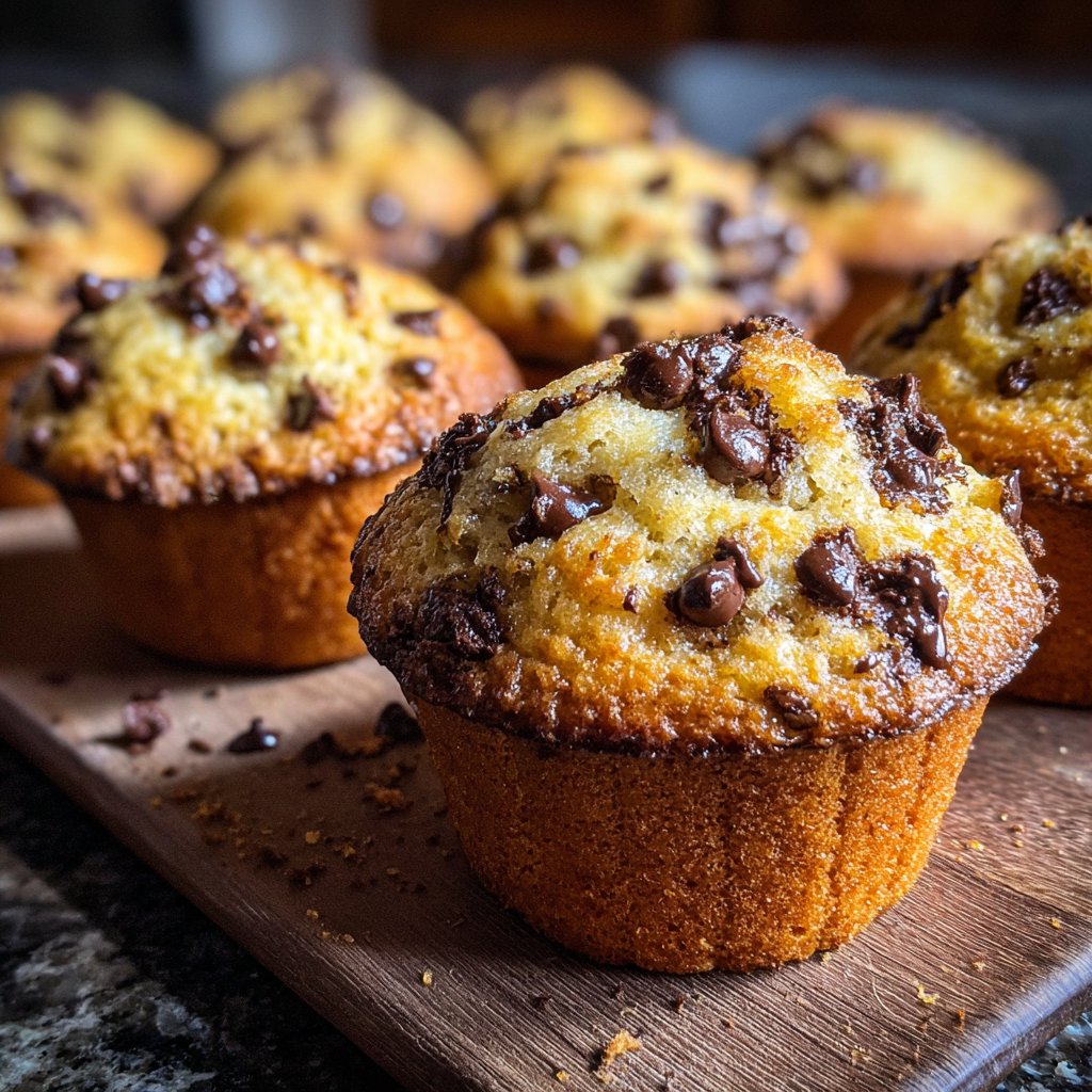 Mouth-Watering Chocolate Chip Muffins