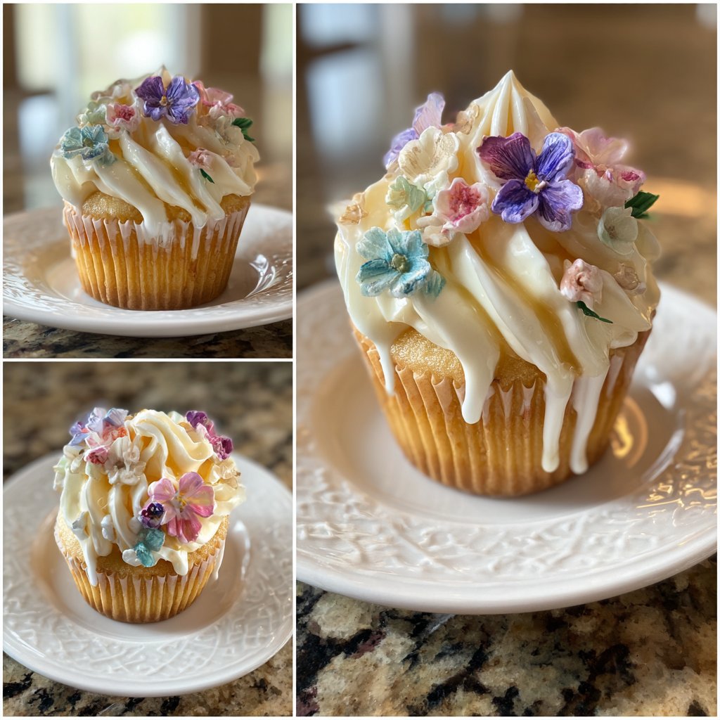 Charming Floral Cupcake Frosting Tips