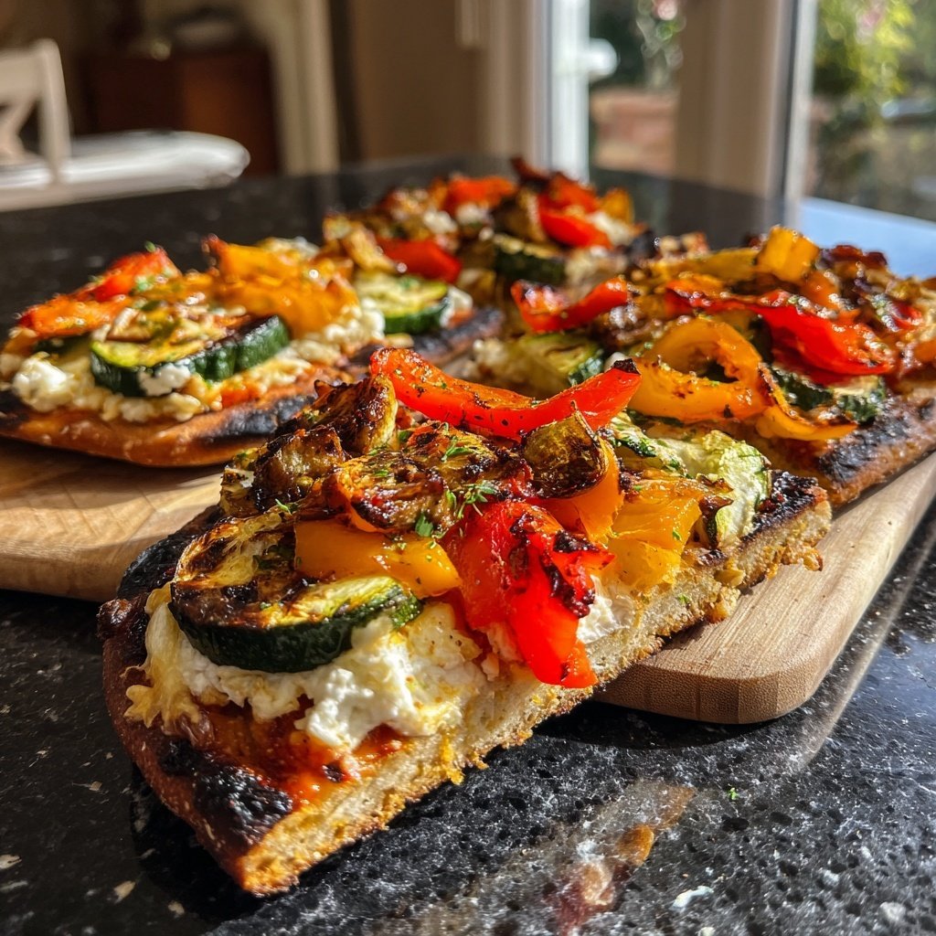Grilled Vegetable Flatbreads