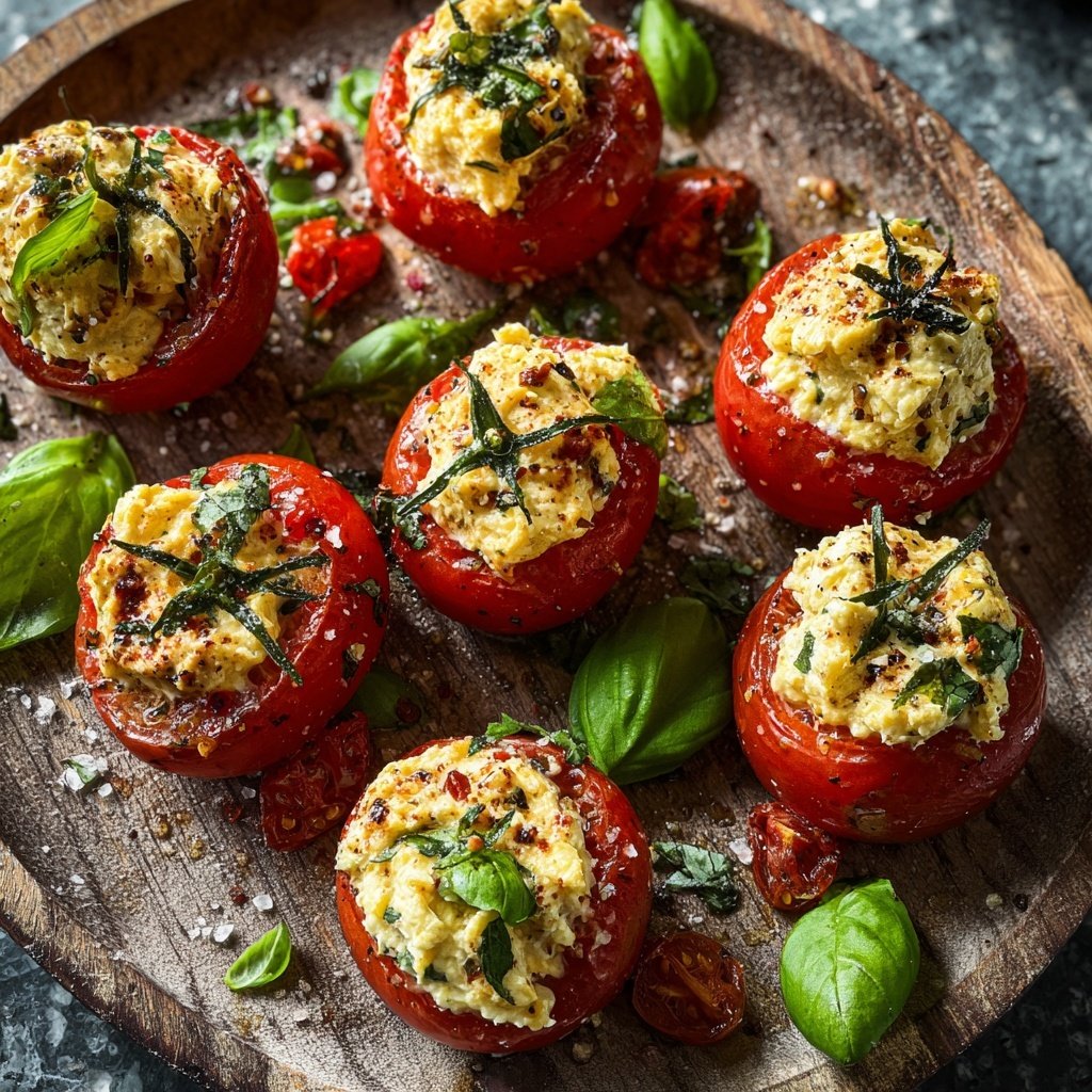 Ricotta-Stuffed Cherry Tomatoes